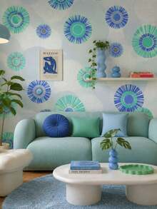 Self-Adhesive PVC Wallpaper, Washable, Decorative Wood Pattern, 5m X 10m Roll, For Home Renovation And Decoration, Living Room, Bedroom, Kitchen, Furniture, Patterned Wall Covering. - F210 - 查看 4