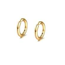 Clip On Huggie Earrings For Men Women Unisex Hypoallergenic Small Hoop Earrings,Non Pierced Conch Daith Helix Ring Hoop Rook Tragus Cartilage Earrings - NOT - View 10