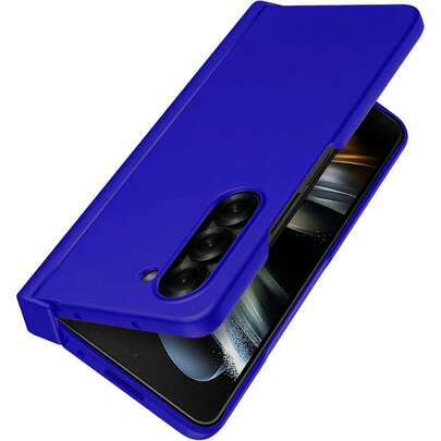 keshengtai 1 Stück Candy-Farben Scharnier-Vollschutz Handyhülle kompatibel mit Samsung Galaxy Z Fold 8 Ultra 7 6 5 4 3 5G