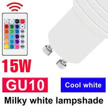 CanLing 15W RGB LED Bulb E27/E26 Spotlight GU10 Recessed Ceiling Light MR16 Pendant Light Bulb E14 4 Dynamic Modes 15 Colors Dimmable Color Changing Atmosphere Light GU5.3 Smart Remote Control Home Gaming Living Room Bedroom Party Decoration Ambient Night Light 85-265V - LED Bulb - View 15