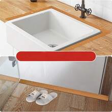 1pc Easy Install PVC Floor Trim Strip, Suitable For Indoor Wall And Baseboard Seamless Decoration, Durable Seam Coverage, Applicable For Home And Construction Projects, Multi-Functional Wood Grain Finish - A - View 8