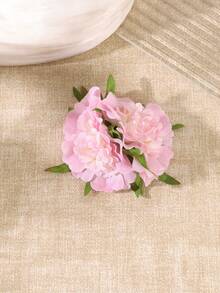 1pc Beach Bohemian Vacation Style Artificial Flower Hair Clip,Claw Clips - Multicolor - View 8