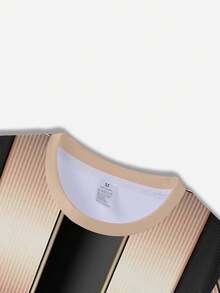 Camiseta Básica de Cuello Redondo: Ajuste Clásico Atemporal para Todo Tipo de Cuerpo, Diseño Sólido y Simple para un Estilo Casual Sin Esfuerzo - Negro - Ver 6