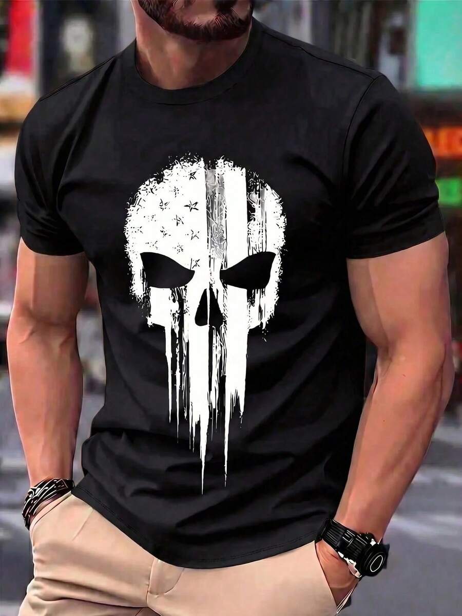 Men T-Shirts - Black - View 1
