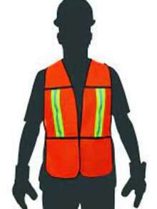Safety Vests - Orange - View 5