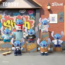 TOPTOY Disney Stitch Dress-Up Series PVC Plush Cute Figurine Birthday Gift - Multicolor - View 9