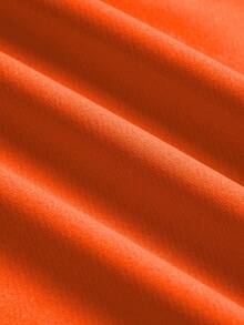 "Otro hermoso día arruinado por la responsabilidad" - Camiseta de cuello redondo para hombre, diseño con un eslogan simple y divertido, adecuada para uso casual diario. - Naranja - Ver 6