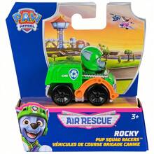 Spin Master Paw Patrol Air Rescue 6件裝小狗賽車玩具套組，包含 Archie、Mao Mao、Tian Tuan、Xiao Li、Rocky 和 Zuma，適合 3 歲及以上男孩女孩 - ROCKY - 查看 1