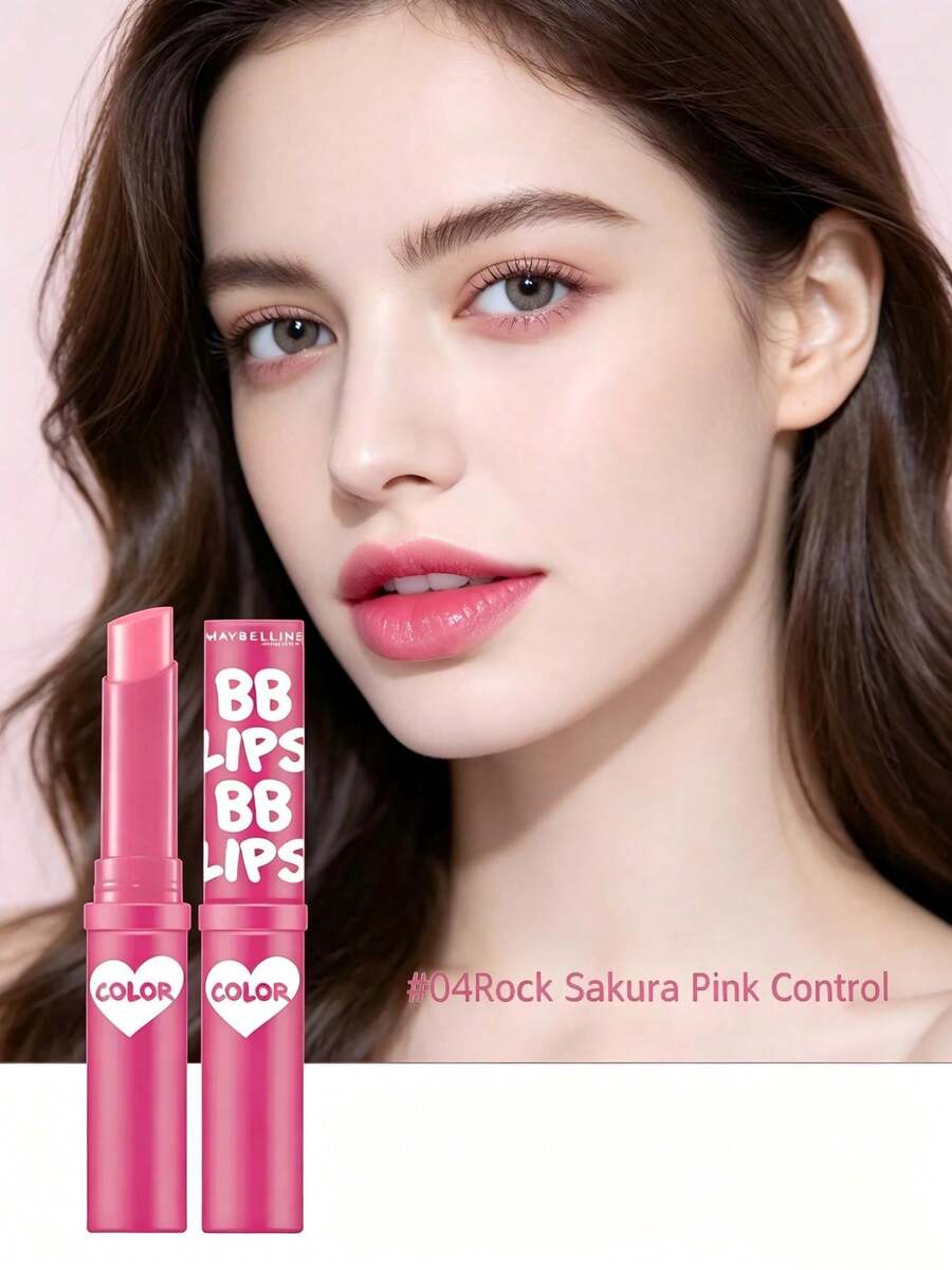 Maybelline 美寶蓮紐約 Baby Lips 保濕護唇膏,裸色,長效保濕唇部底妝 - 04#櫻花粉 - 查看 1