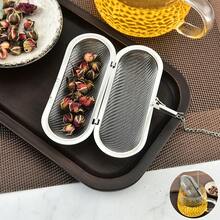 1件/2件/3件/4件 可重複使用不鏽鋼香料與火鍋調料濾網，廚房用具，適用於節日、海灘、派對、旅行、食物、烹飪、露營 - 銀色 - 查看 5