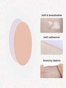 10/20pcs Invisible Thigh Inner Friction Pads, Breathable Seamless Skin-Friendly Anti-Chafing Protection, Women's Daily Leg Care Essential - Multicolor - View 2