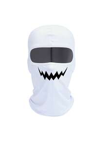 1pc/2pcs Unisex Printed Cycling Balaclava Ski Mask Motorcycle Climbing Headwear, Suitable For Daily Outings, Travel, Hiking, Climbing And More - Multicolor - View 4
