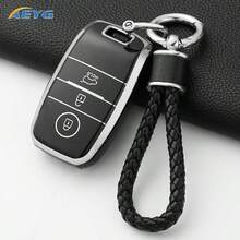 軟 TPU 防刮車鑰匙遙控器保護套殼 適用於 Kia Sportage Cerato Optima K2 K3 K4 K5 RIO Picanto Soul Sorento Sedona 智慧遙控鑰匙配件 - 起亞A款 - 查看 3