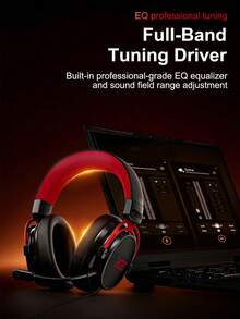 2026 New Acer OHW346 Gaming Headset: Dynamic Spatial Audio, Dual-Core Chip, Large Driver Unit Hi-Fi, All-Day Comfortable Wear, Multiple EQ Modes, Cross-System ENC, Multi-Device Compatible, Suitable For Gaming, Sports And Office - View 10