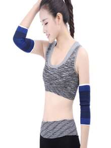 1pc Compression Elbow Support Sleeve, Elastic Arm Protection Band, Suitable For Fitness, Basketball, Weightlifting, Tennis, Golf, Elbow Tendonitis Joint Pain Relief - Multicolor - View 2