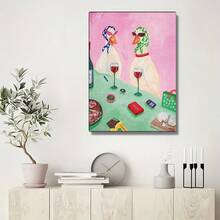 1 pièce Peinture de diamant 5D DIY, convient aux débutants, diamants ronds complets, canevas de forage complet, comprend un kit d'outils de peinture de diamant et des diamants artificiels multifacettes brillants, sans cadre, plusieurs tailles disponibles, choix idéal pour la décoration murale de la maison - Pas de cadre - Voir 2