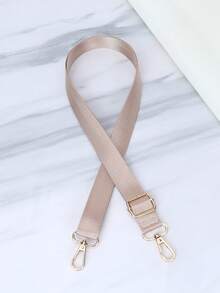 Adjustable Nylon Bag Strap, Solid Color Replacement Crossbody Shoulder Strap, Universal Handbag Shoulder Bag Backpack DIY Bag Accessory, Durable Metal Hook - Gold - View 11