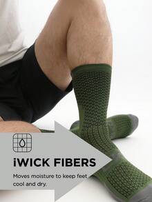 4 Pairs Unisex Sports Cycling Socks, Suitable For Cycling, Running, Hiking, Gym, Tennis, Golf, Work. - Multicolor - View 5