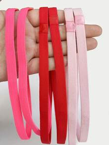 Multi-Color Thin Headbands, Unisex Basketball Headbands, High Elasticity Soft With Silicone Non-Slip Design - Multicolor - View 5