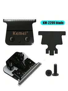 Kemei KM-2299 男士無線理髮器，0mm 零間隙精準修剪，粉末冶金刀片，USB 充電，適用於理髮店與居家使用的電動理髮器 - 黑色 - 查看 13