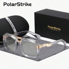 PolarStrike 1對中性精緻設計全框平光眼鏡 清新舒緩風格方框平光眼鏡 - 彩色 - 查看 4