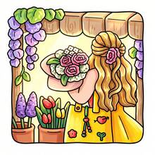 40 Pagine - 200g, Libro da Colorare alla Moda e Fresco, Stile Dolce e Rilassante, Schema di Colori Bianco e Rosa, Disegni Casual da Colorare, Adatto per Cancelleria e Forniture Scolastiche, Regalo Perfetto per Ragazze, Regalo per la Stagione del Ritorno a Scuola. - Atmosfera confortevole - Visualizzare 6