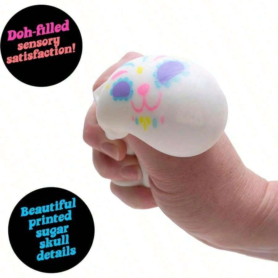 Tachimi Cat Squeeze Stress Relief Toy, Product Color May Vary Slightly Due To Lighting Intensity, Please Note When Purchasing, All Styles Shipped Randomly - Multicolor - View 1