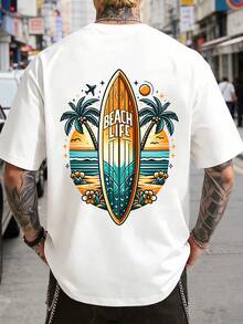 Men Outdoor Tees & Tanks - White - View 3