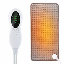 Hailicare Multifunctional Electric Heating Pad (30*60cm), Electric Heating Blanket, 3-Level Timer, 10-Level Temperature Control, Constant Temperature Heat Therapy For Warmth And Cold Relief, Suitable For Legs, Abdomen, Hands And Full Body Warmth, Office And Home Use, Ideal Holiday Gift - US A Type Plug(110-127V) - View 2