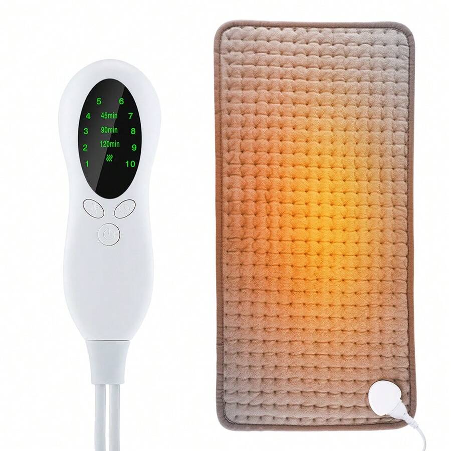 Hailicare Multifunctional Electric Heating Pad (30*60cm), Electric Heating Blanket, 3-Level Timer, 10-Level Temperature Control, Constant Temperature Heat Therapy For Warmth And Cold Relief, Suitable For Legs, Abdomen, Hands And Full Body Warmth, Office And Home Use, Ideal Holiday Gift