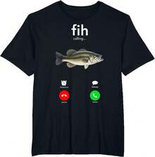 Camiseta de Humor con Meme de Pez Mal Eslabado - Negro - Ver 1