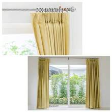 10pcs/30pcs/50pcs Curtain Rings With Clips (32mm/1.25inch) Inner Diameter, Hanging Rings And Curtain Hooks, No Need To Remove Curtain Rod, Roman Rod, Easy Installation, Suitable For Living Room And Bedroom Curtain Hooks, Shower Curtain Hooks Decorative Curtain Rings (Gold, Black, Silver) - Multicolor - View 6