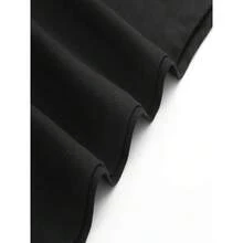 Ajuste holgado para primavera/verano - Negro - Ver 2