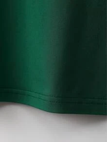 [Diseño Especial]Camiseta con estampado de corazón y mariposa, de manga corta y cuello redondo, estilo casual para verano y primavera, ropa de mujer. PQAN - Verde - Ver 5