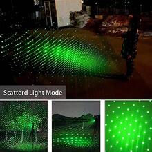 FUTUREM Green Laser Pointer Projector, USB Rechargeable, 5000mw, Green, Built-In Rechargeable Battery, 1500m Night Beam Distance - Green - View 6