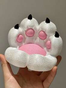 Cute Cat Paw Shaped Phone/Tablet Stand, Creative Cute Desktop Slouchy Stand, Suitable For Phone/Tablet, Gift For Best Friend Or Girlfriend - Multicolor - View 8