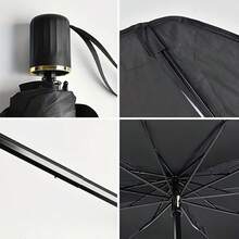[Windshield Sunshade Umbrella]One-Piece Car Windshield Sunshade Umbrella, Universal Car Windshield Upgrade Sunshade, Easy To Install And Foldable Storage. Suitable For Sedans, SUVs And Trucks - Heat-Resistant Sun Protection Cover, Essential Car Sunshade Product For Summer, Practical Car Sunshade Cover. - A - View 3
