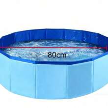 Reversible Stackable Thickened Pet Swimming Pool, Large Capacity Portable, Suitable For Indoor And Outdoor Use (Drain Hole Position Varies By Model, Image Shown For Reference Only) - Multicolor - View 16
