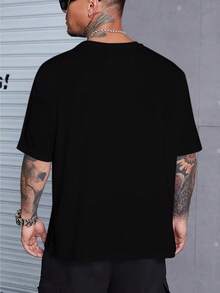 Men Loungewear Tops - Black - View 2