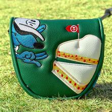 1 buah DF3 Sarung Kepala Stik Golf Bordir Kartun Tikus & Kue, Pelindung Stik Golf Magnetik - MultiWarna - View 8