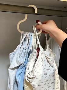 Multi-Function Anti-Slip Closet Hat Hanger Space Saving Wardrobe Organizer Hook,Bedroom Room Decor,Back To School - View 5