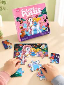Magnetic Puzzle For 3-5 Years Old Children, 20pcs Animal Puzzle For 4-6 Years Old Kids, Easter Egg Gift, Car Airplane Road Trip Activity Magnetic Game Toy, Suitable For Boys And Girls - Magnetic Puzzle - View 4