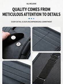 Tas Organizer Pelindung Matahari Mobil, Rak Penyimpanan Pelindung Matahari Mobil Multi-Saku Kulit Nappa dengan Tempat Kacamata, Slot Kartu, Tempat Pulpen Tiket, Tali Elastis yang Dapat Diatur, Tidak Menghalangi Cermin Rias, Tas Penyimpanan Interior Mobil Kapasitas Besar, Cocok untuk Semua Model Mobil dengan Pelindung Matahari - A - View 7