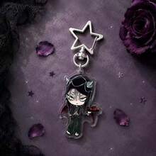 8cm Mini Acrylic Stand Ivan Mizi Till, Anime "Alien Stage" Character Cosplay Stand, Cute Character Display Rack, Manga Merchandise, Creative Gift, Handmade Craft, Office Supplies, Desk Decoration, Perfect Gift For Girls, For Teen - A - View 17