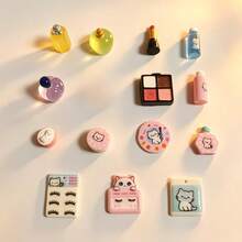 16/14/8/5 Pcs / (1 Pc Gaya Acak) Aksesori Kamar Mandi Miniatur Set Kosmetik Mini, Kombinasi Kosmetik/Perawatan Kulit/Parfum Realistis Miniatur, Cocok untuk Remaja Usia 14 Tahun ke Atas - MultiWarna - View 9