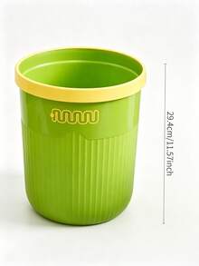 1 Piece Trash Can, Smooth Surface For Easy Wiping, Odor Isolation And Mosquito Prevention, Large-Capacity Vertical Barrel, Suitable For Multiple Scenarios Such As Living Rooms And Kitchens - View 7