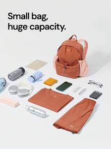 Mochila Ligera Expandible Beneunder LC183 - Gris - Ver 3