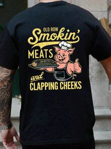 Men T-Shirts - Black - View 1