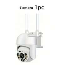 1080P HD Outdoor WiFi PTZ Security Camera, 2.4G Wireless Connection, 360° Panoramic Rotation, Human Tracking Motion Alarm, Two-Way Audio Intercom, Full Color Night Vision, Multi-User Family Sharing Remote Phone Viewing, Indoor Security Monitor - White - View 12