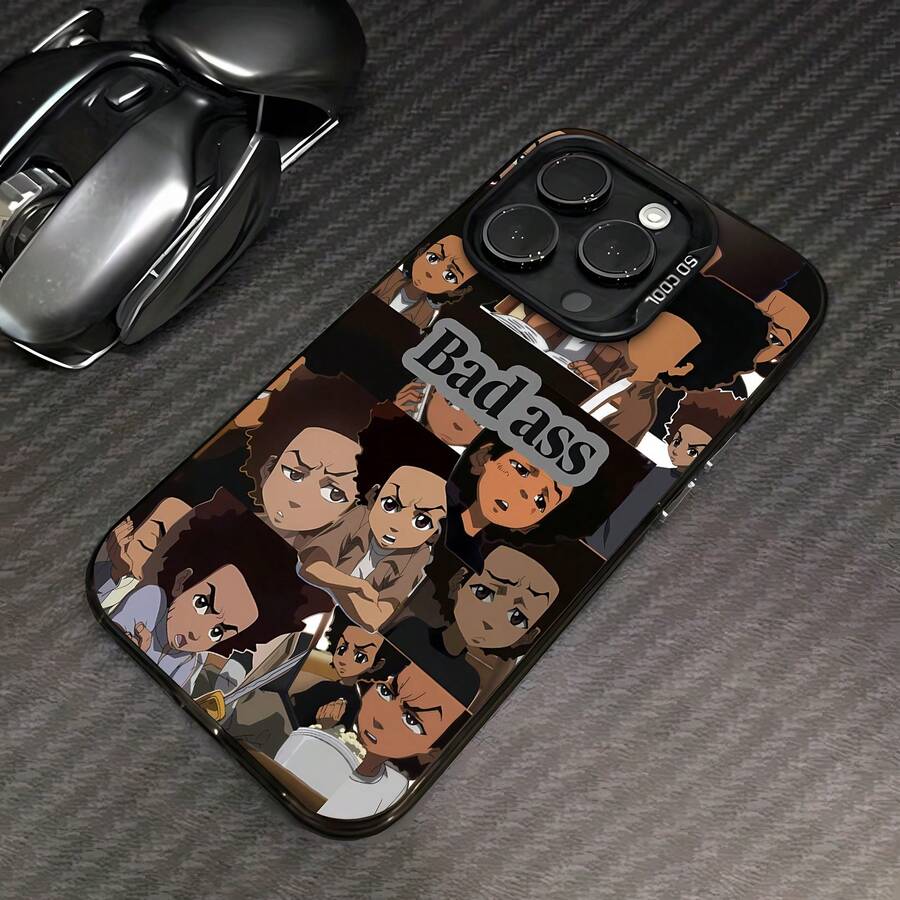Collage de Huey Freeman, un auténtico crack.funda de teléfono Fundas compatibles con ,Apple,VIVO,OPPO,,, y Honor.Fabricadas en silicona TPU,ofrecen protección contra golpes y caídas. - Negro - Ver 1